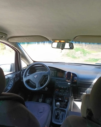 Opel Zafira cena 6200 przebieg: 335000, rok produkcji 2003 z Biała małe 56